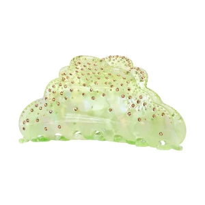 Clearance Cloud Hair Claw Lime Hårspenner