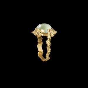 Cheap Gudinde Ring Prehnit Ringer