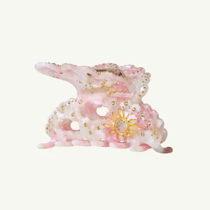 Outlet Papillon Hair Claw Blossom Rose Hårspenner