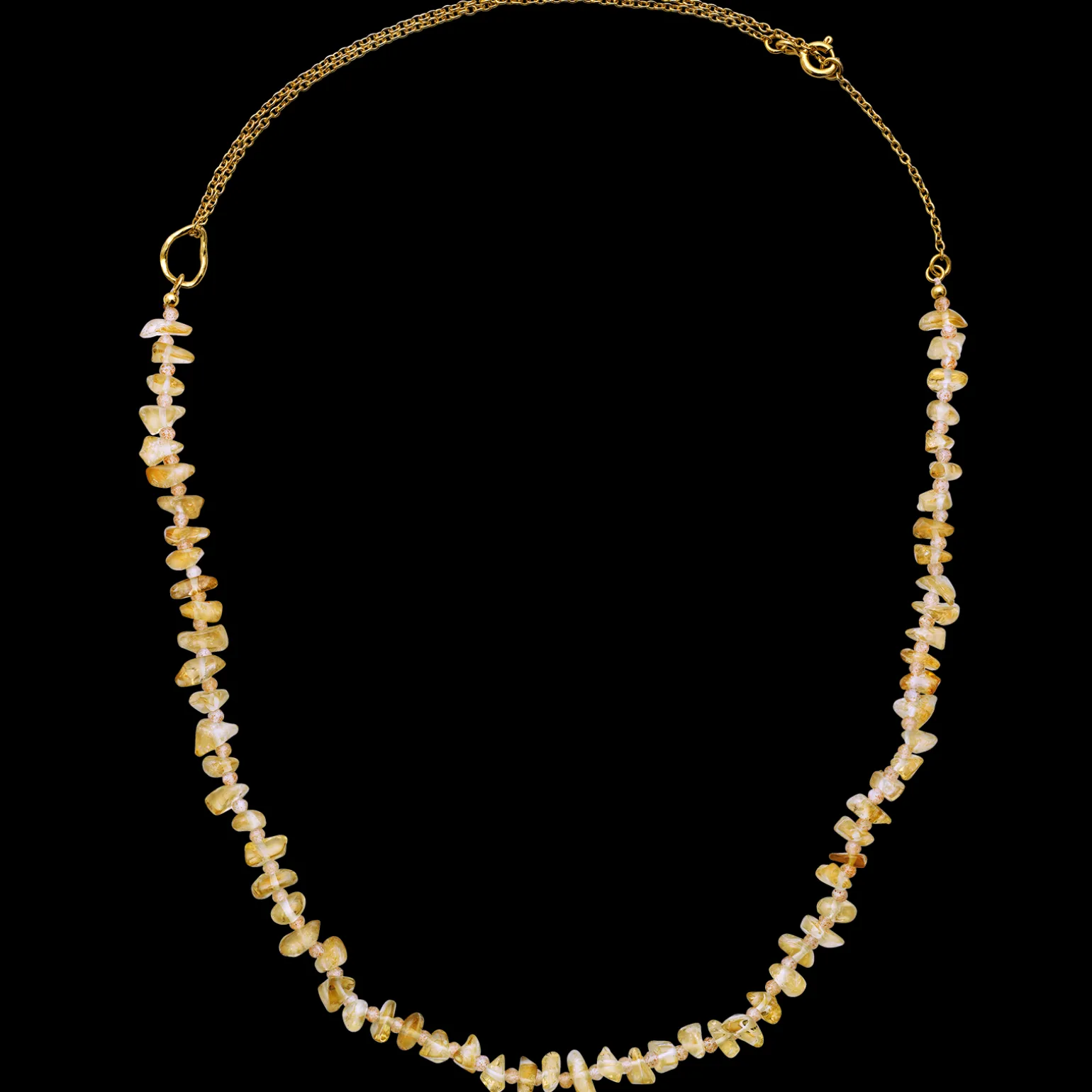 riesme_citrine_necklace_0.webp Cheap Riesme Citrine Necklace Halskjeder