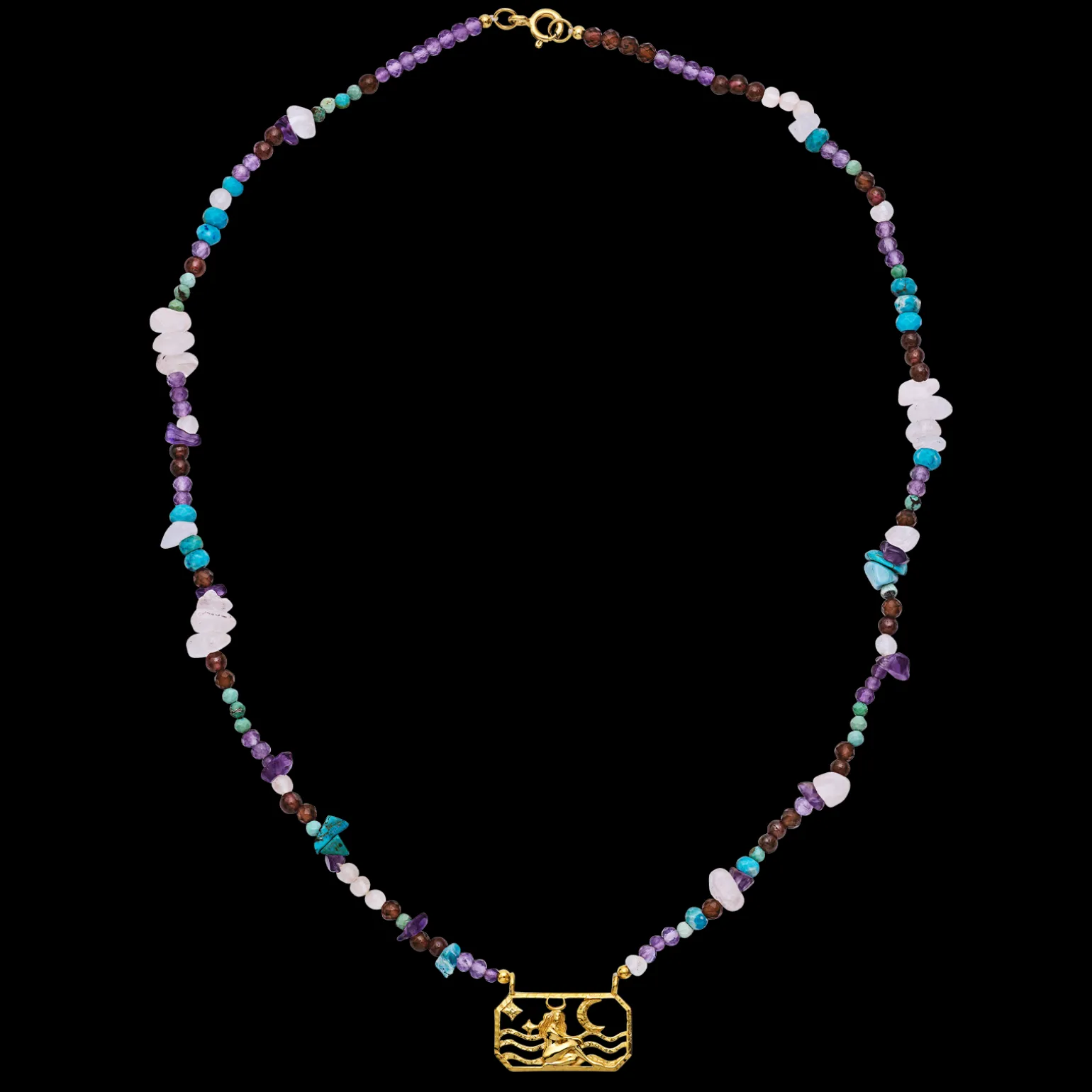 zodiac_earth_taurus_neckl_3.webp Best Sale Zodiac Earth Taurus Necklace Halskjeder
