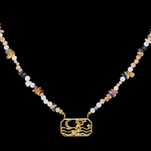 Fashion Zodiac Fire Aries Necklace Halskjeder