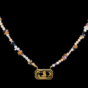 Fashion Zodiac Fire Sagittarius Necklace Halskjeder