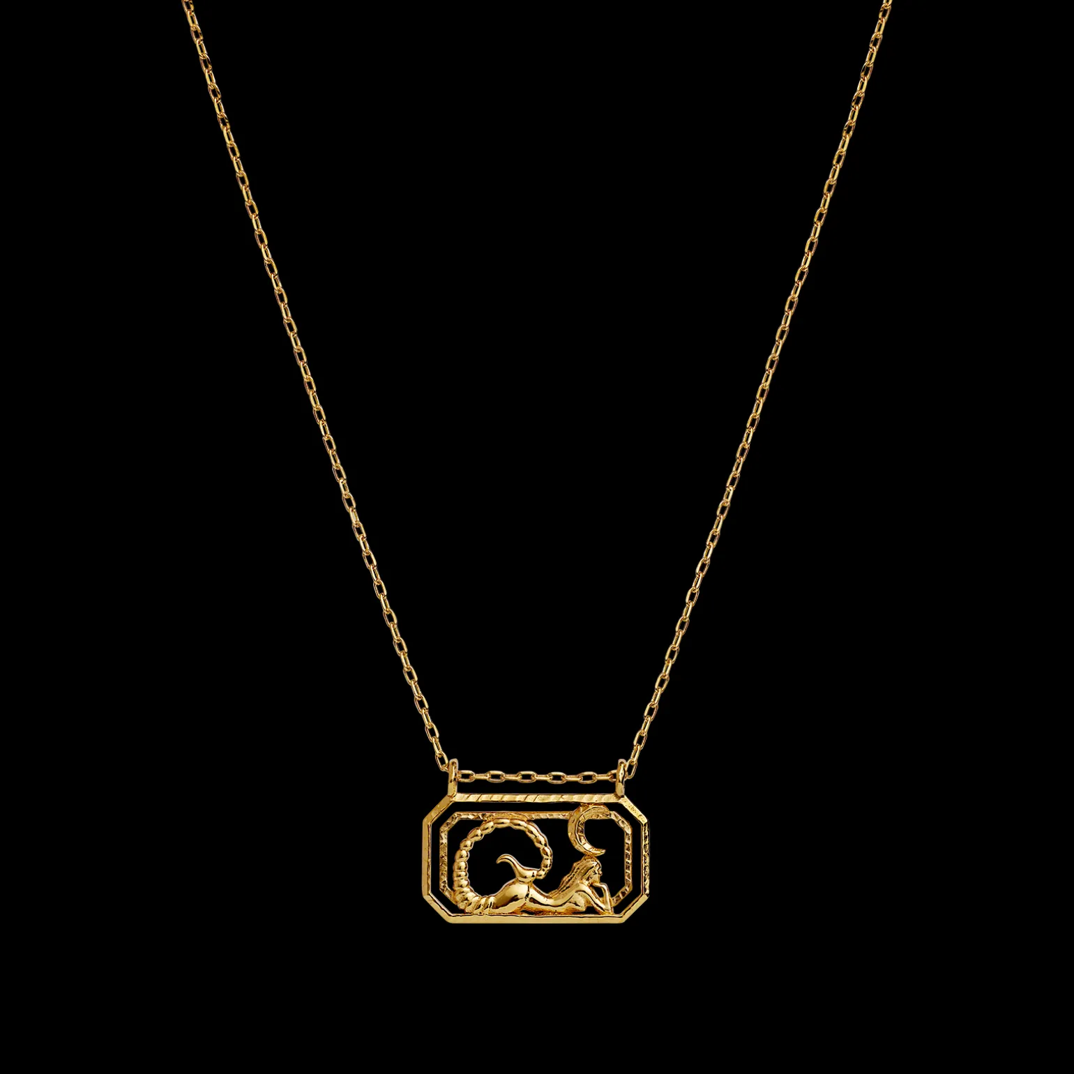 zodiac_scorpio_necklace___2.webp Discount Zodiac Scorpio Necklace 23. Okt - 22. Nov Halskjeder